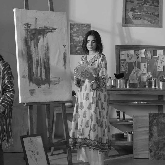Nishat 'Cross Season Edit' Campaign Custom Set Design