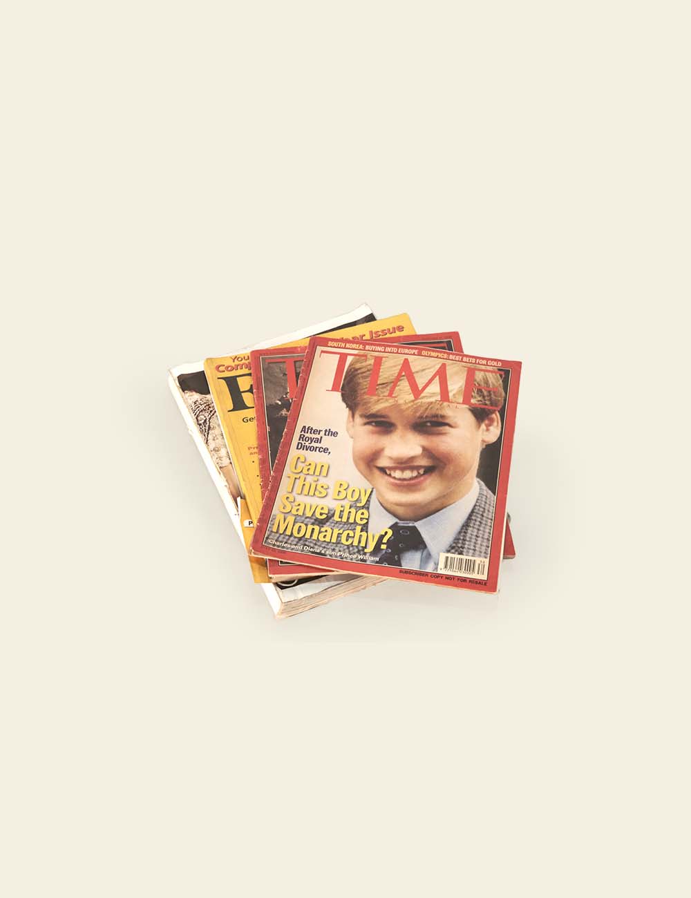 2000s Stack of 4 Magazines