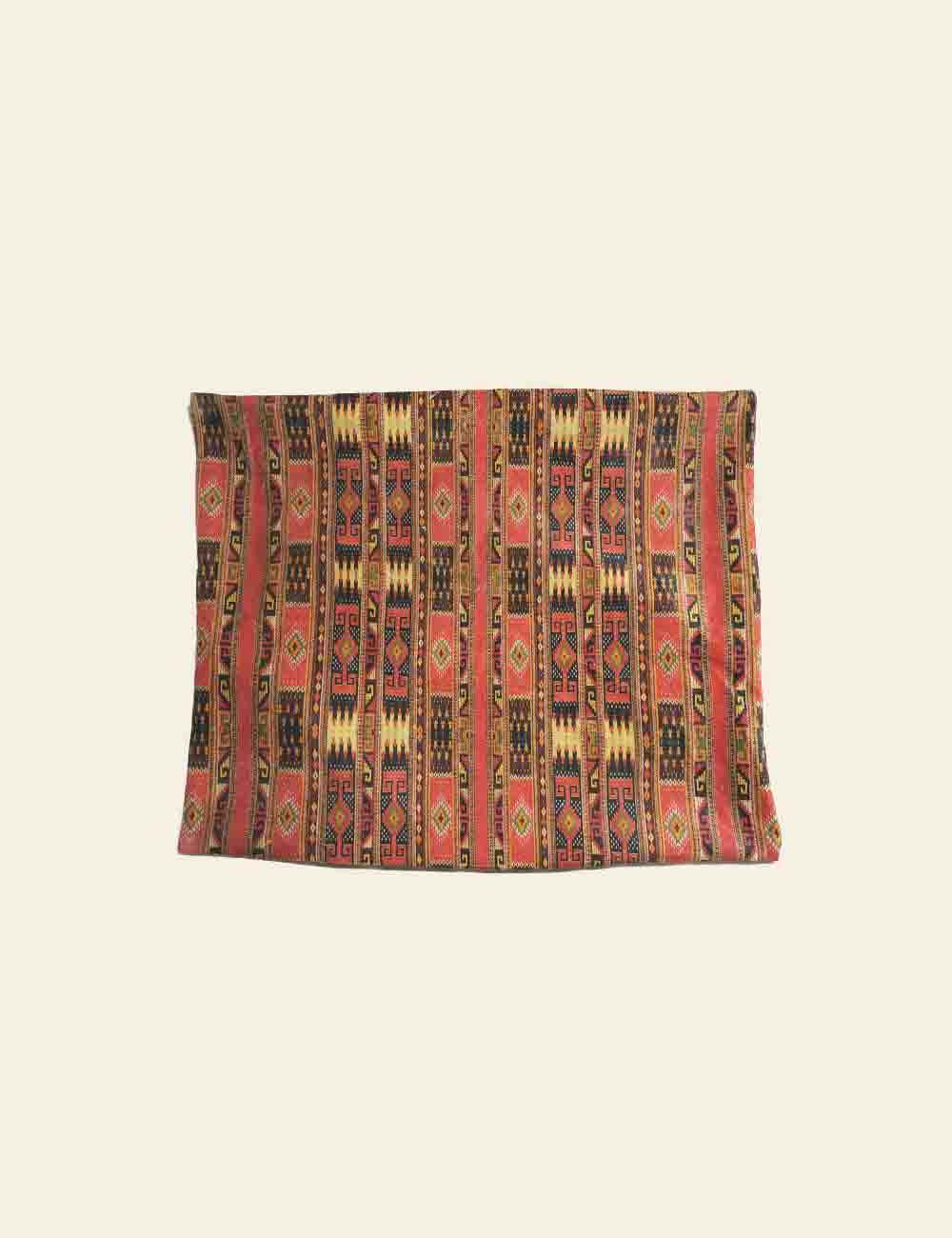 Earthy Tribal Pattern Cushion Cover
