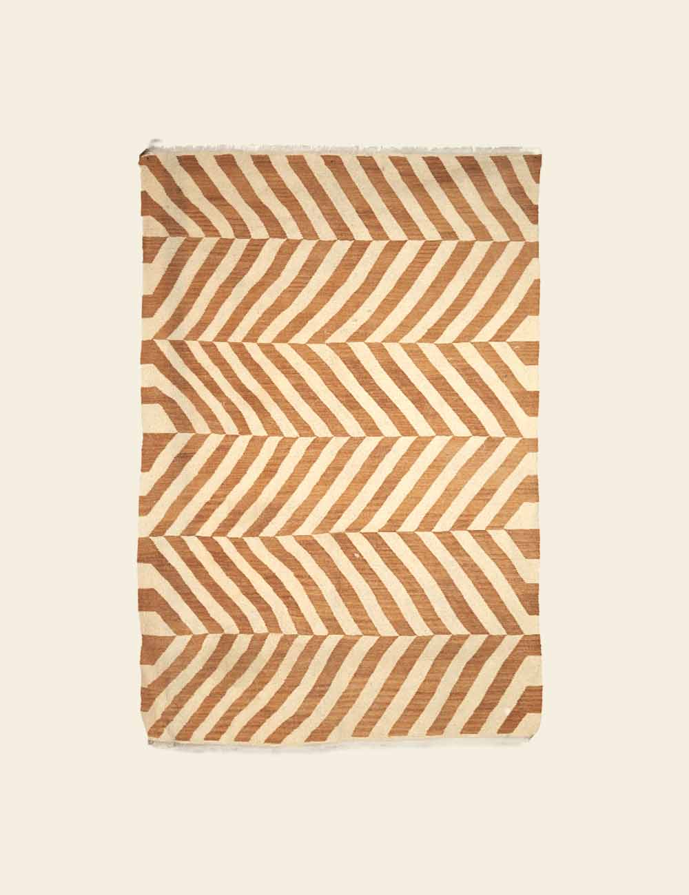 Orange Stripes Rug