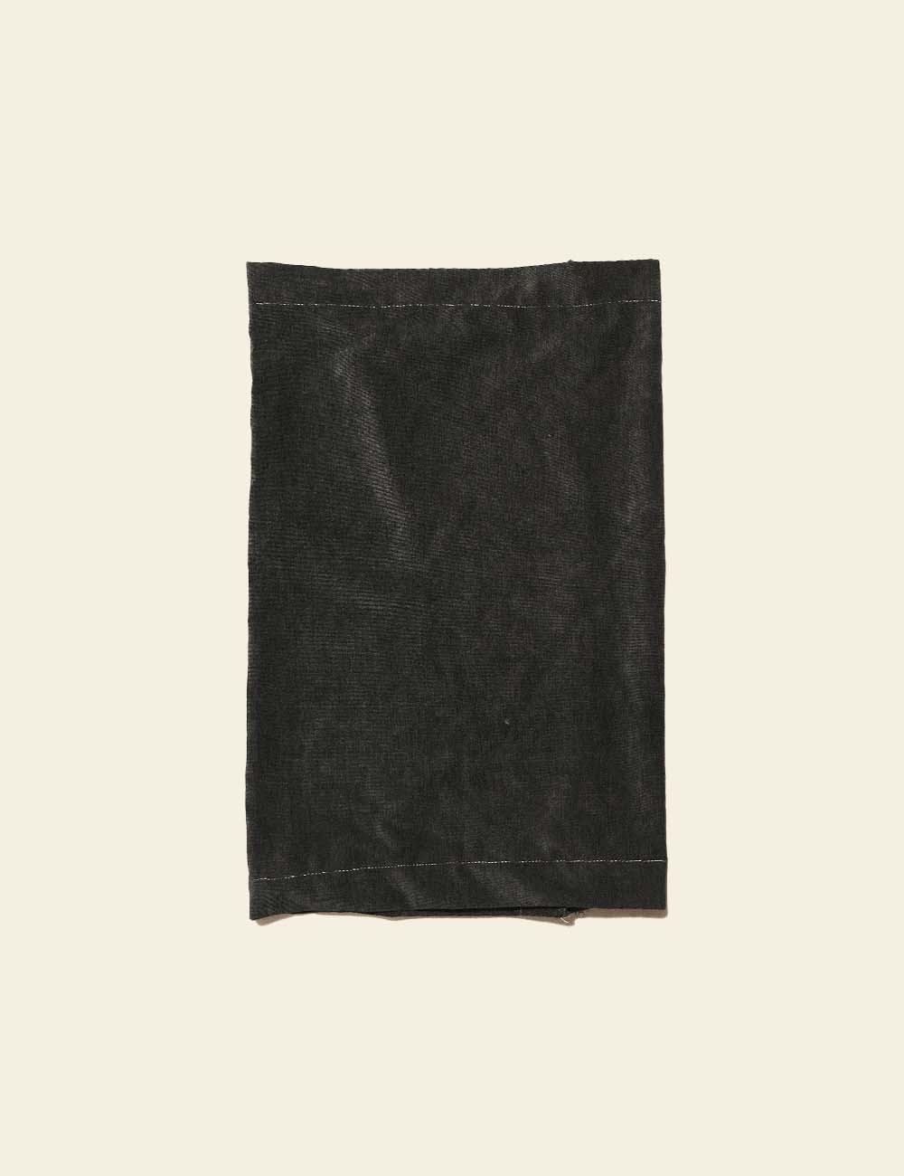 Black Corduroy Back Rest Cover