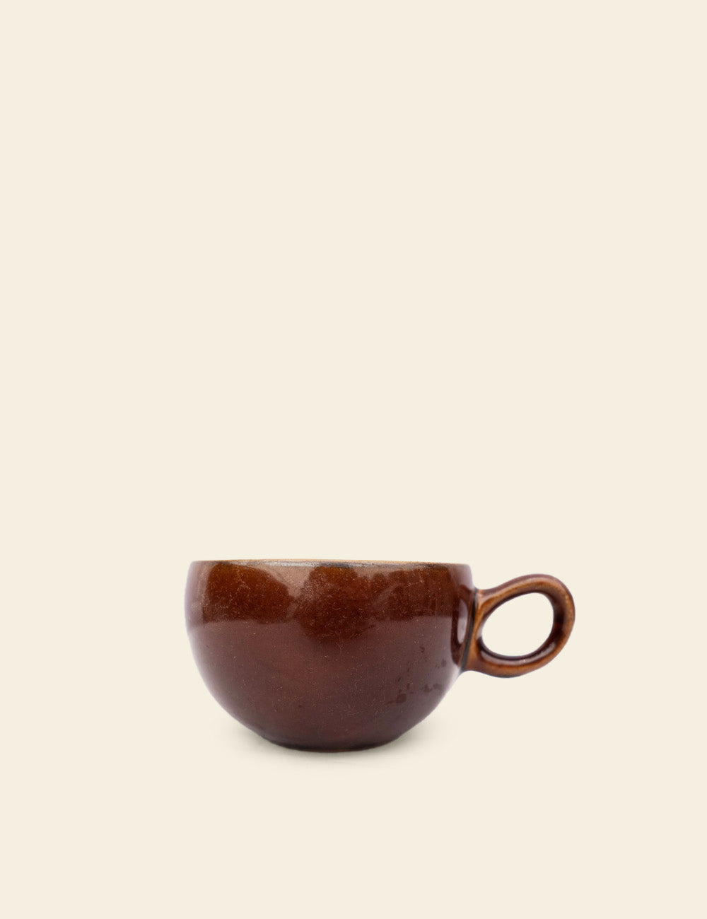 Brown Ceramic Cup