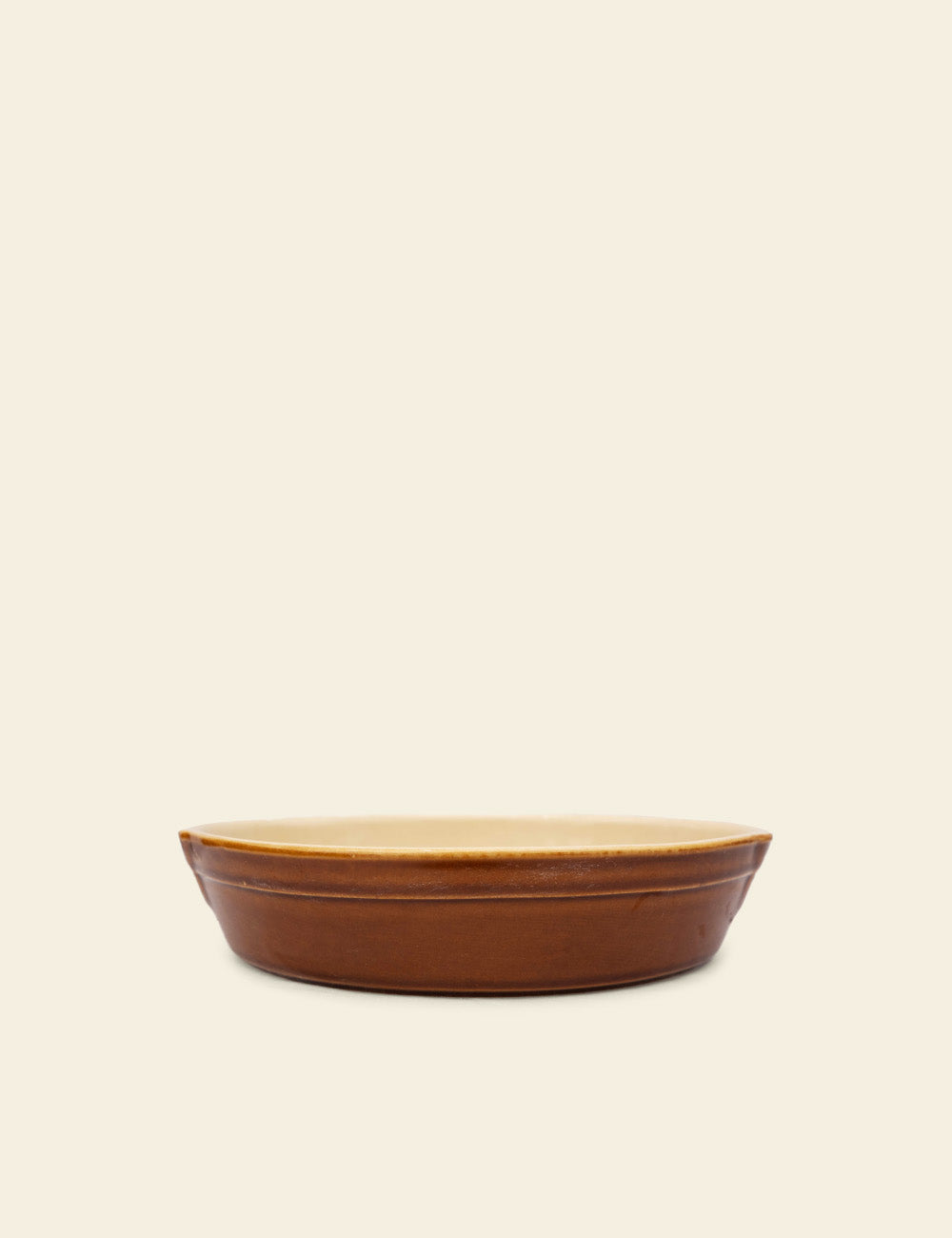 Brown Lidded Casserole Dish