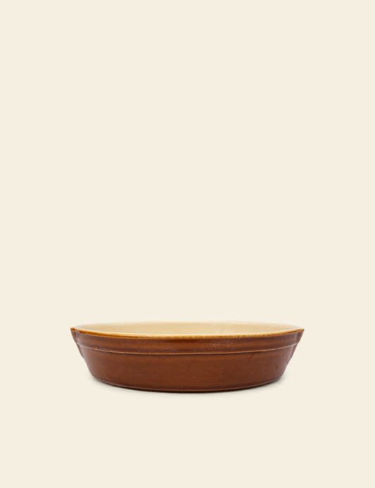 Brown Lidded Casserole Dish