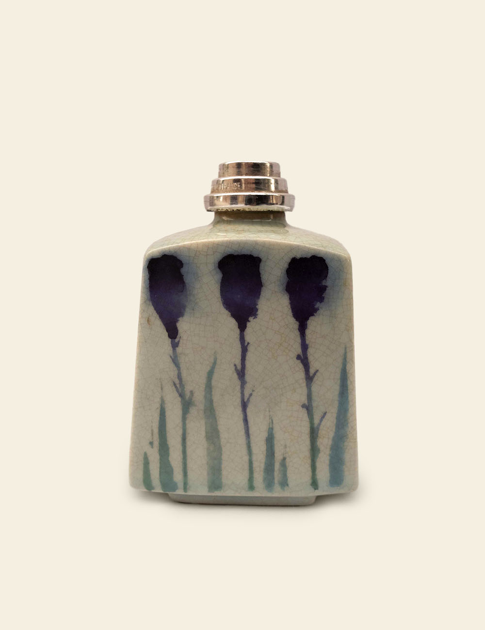 Ceramic Blue Green Lamp Berger