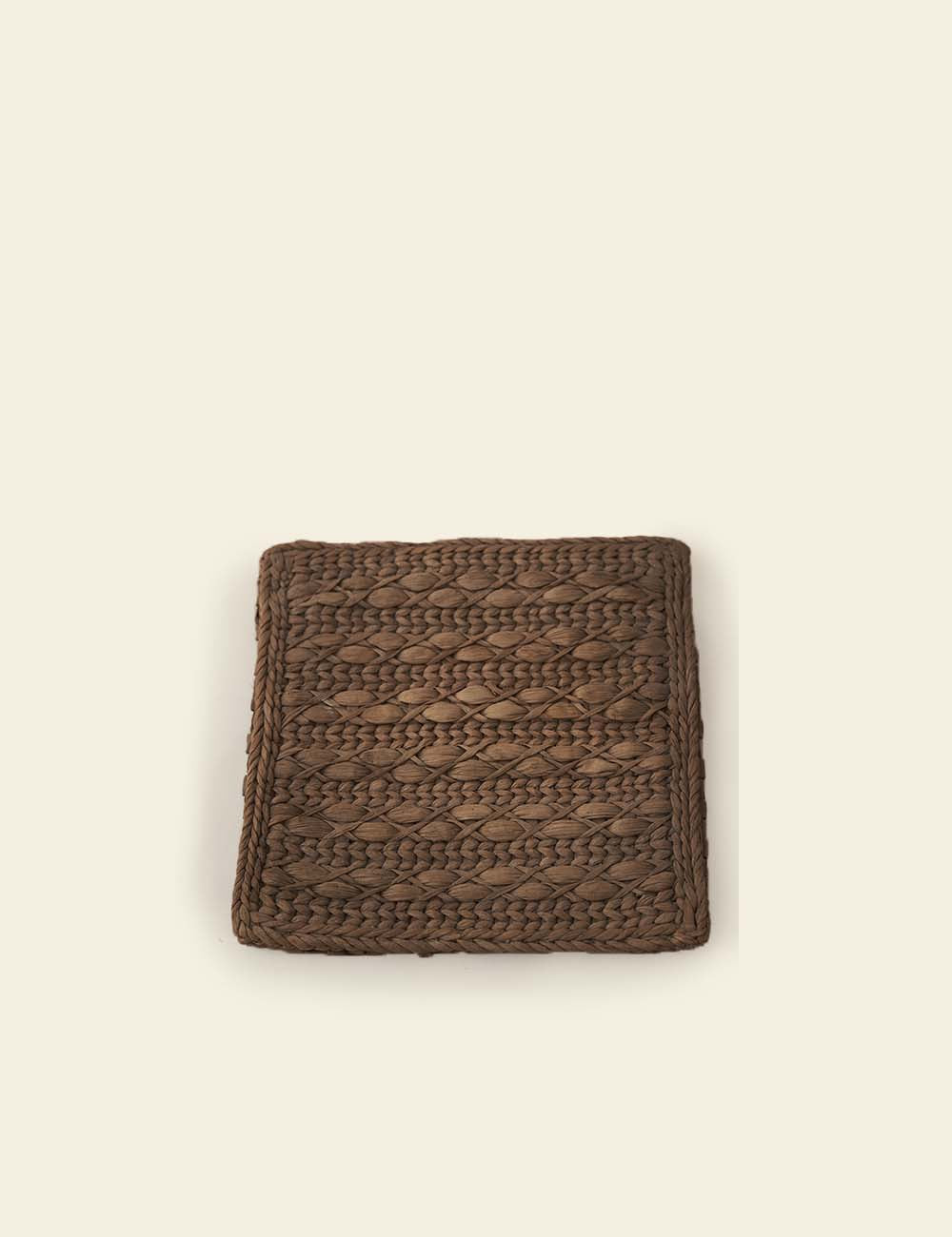 Dark Brown Wicker Placemat