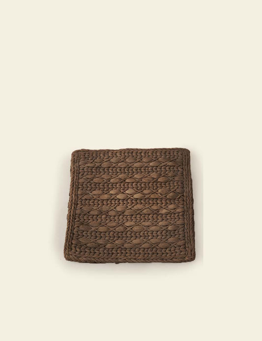Dark Brown Wicker Placemat