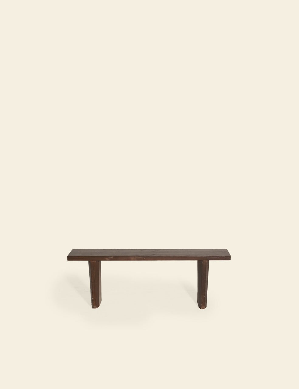 Dark Wood Bench