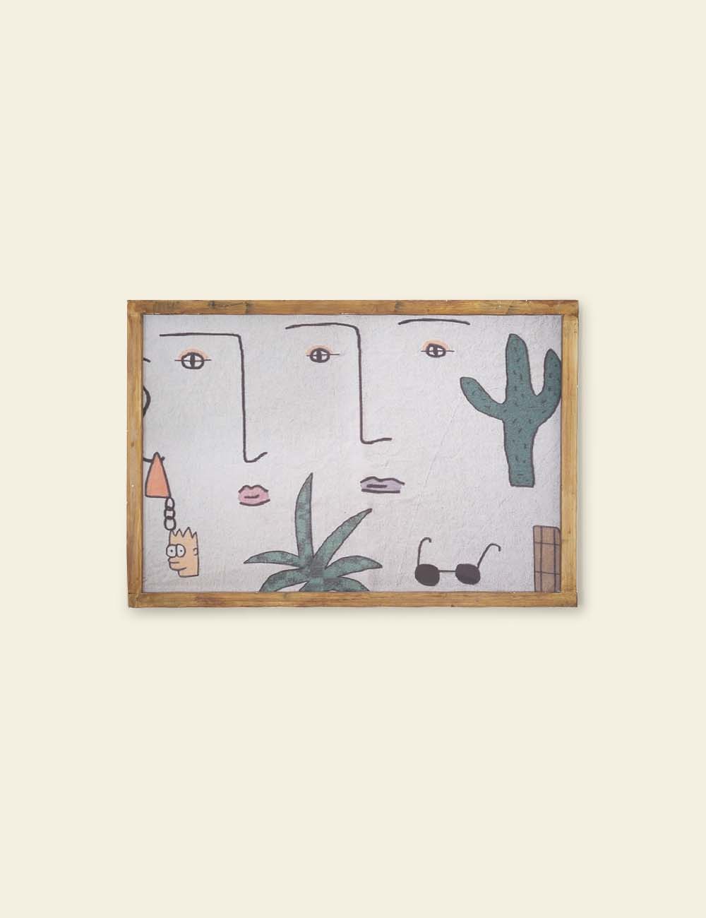Desert Day Blanket Painting