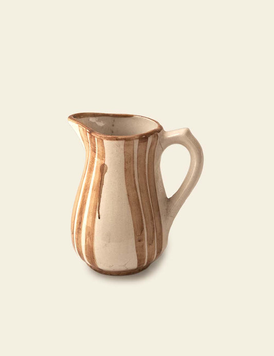 Dripping Coffee Ceramic Pitcher