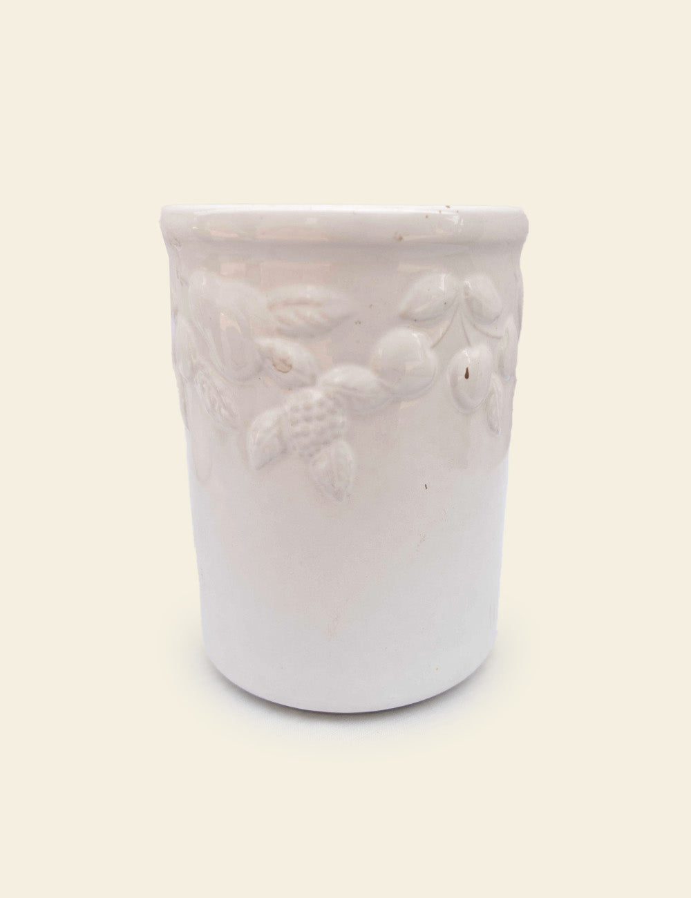Embossed Fruit Jar