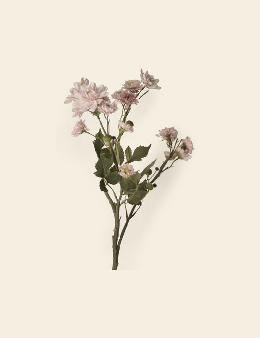 Faux Dahlia Flowers Bunch