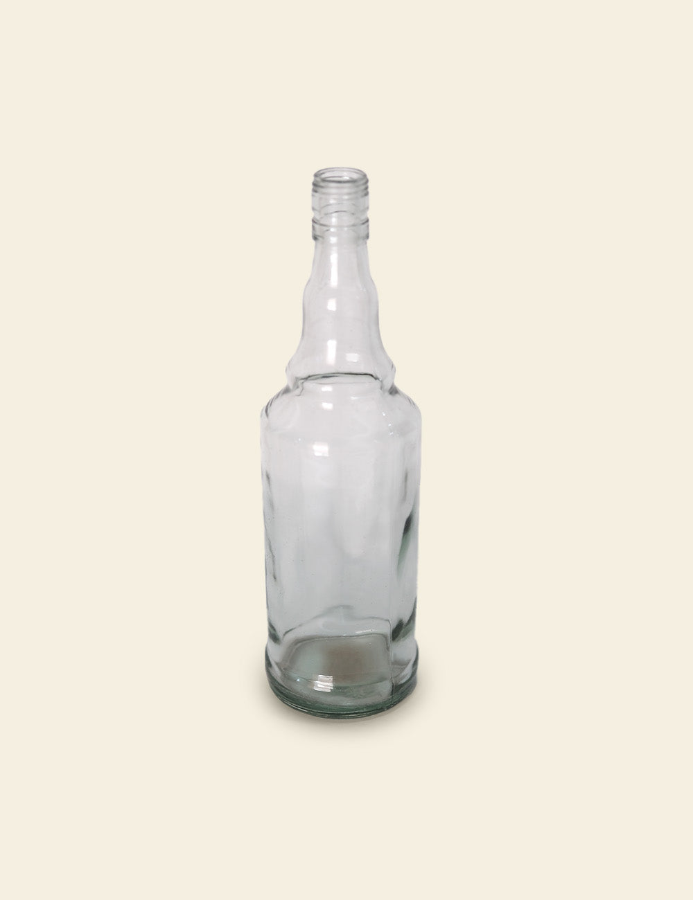 Glass Bottle with a Narrow Neck