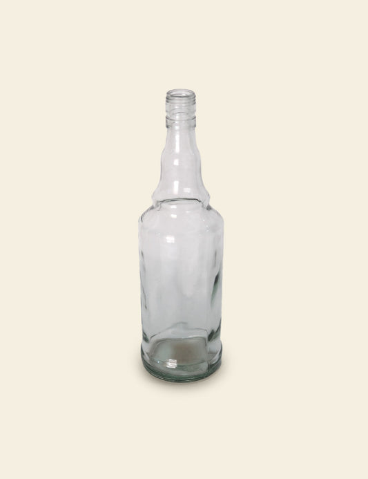 Glass Bottle with a Narrow Neck