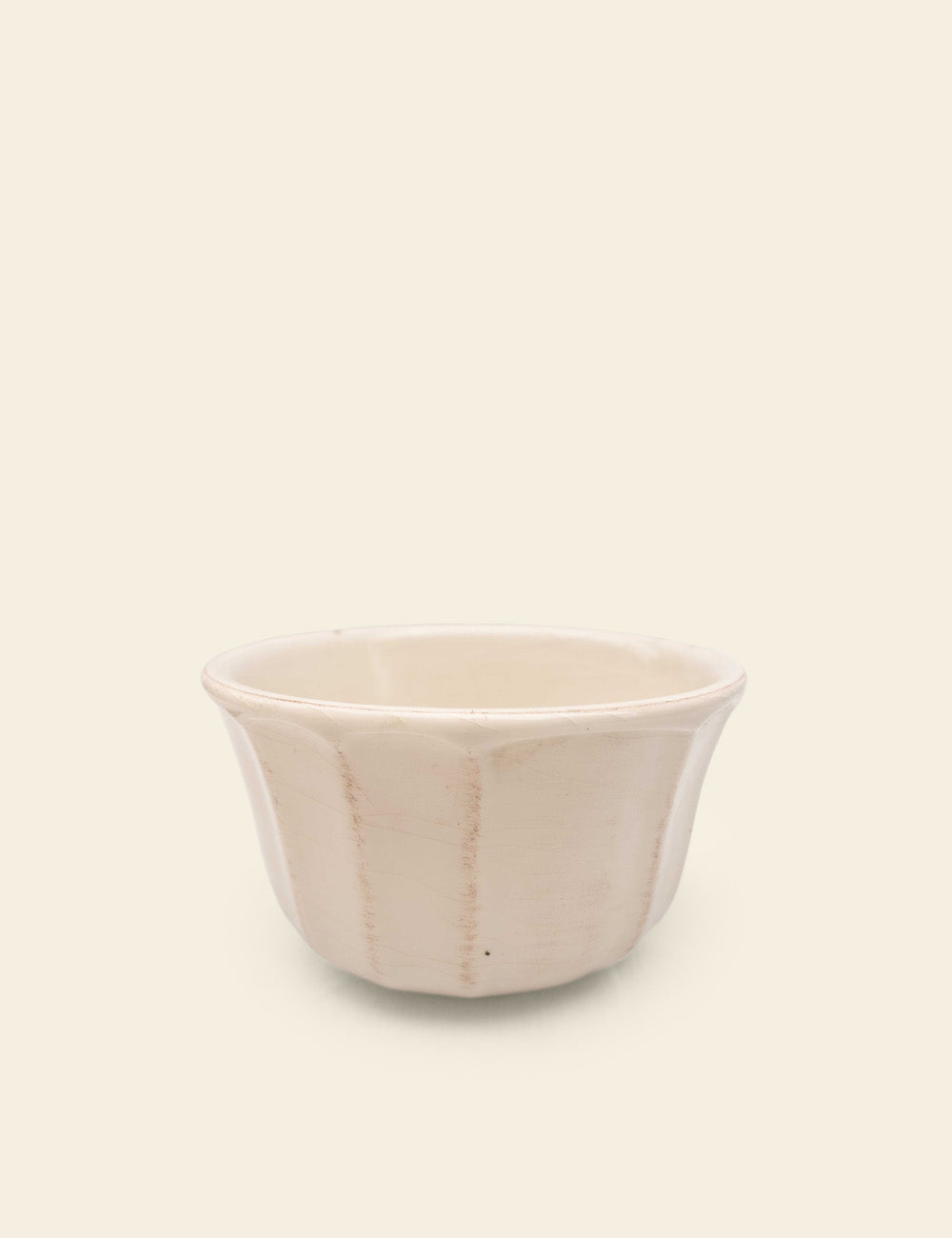 Hasami Ware White Ceramic Bowl
