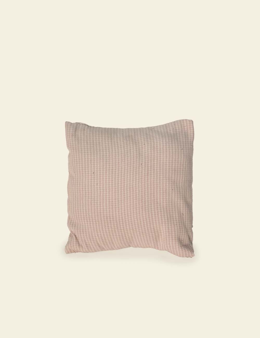 Light Pink Gingham Cushion