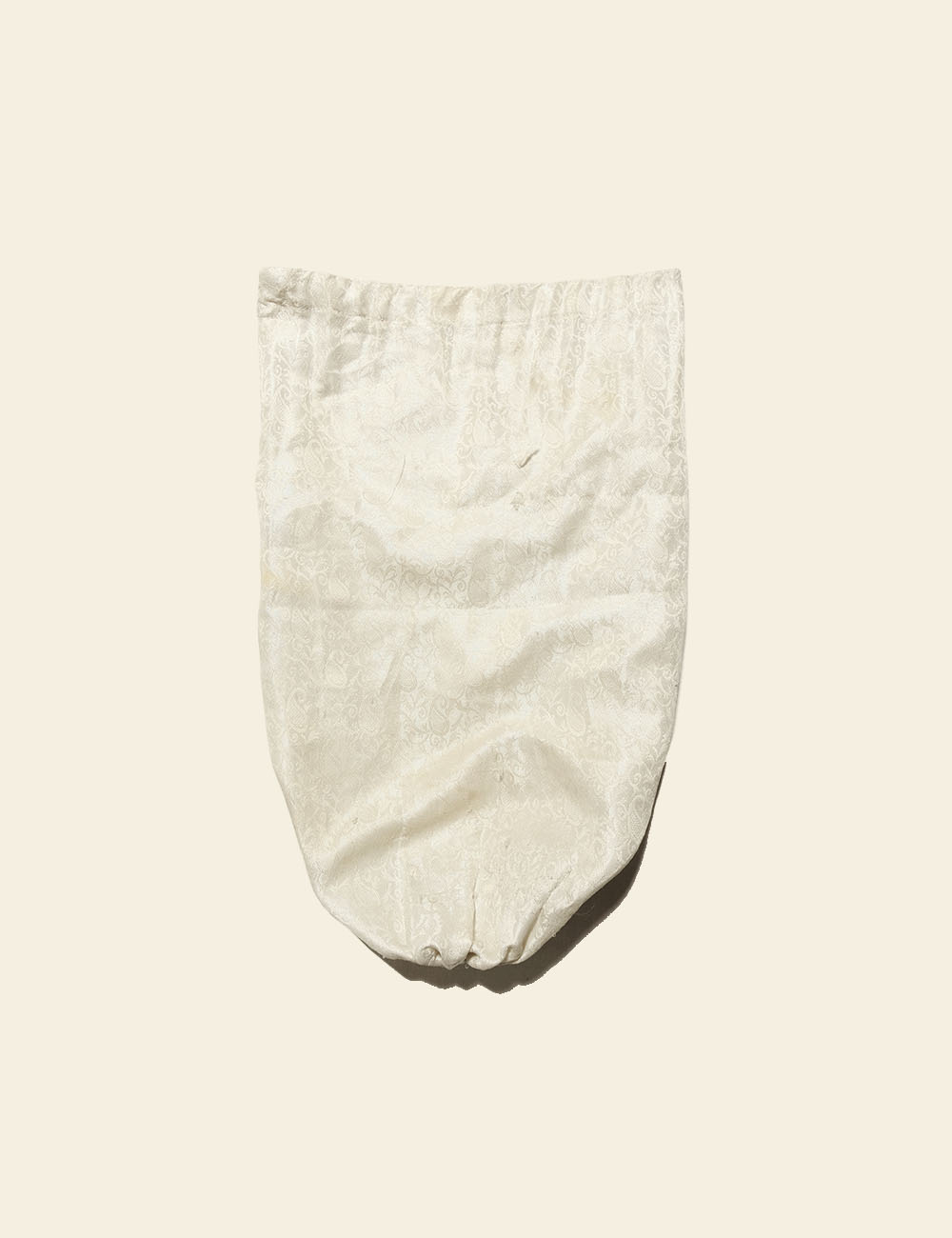 Off-White Jacquard Back Rest Cover