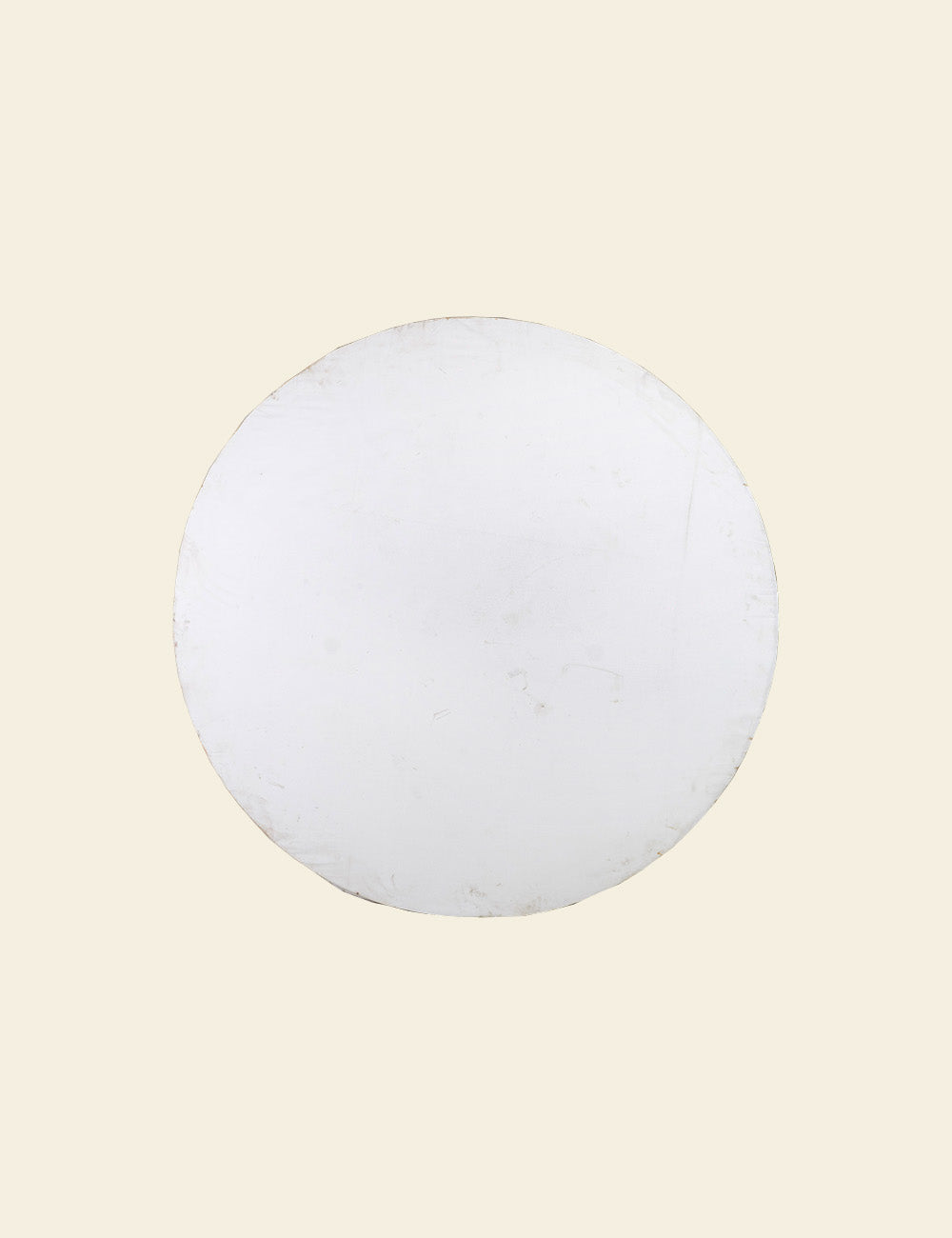 White Acrylic Circle Backdrop