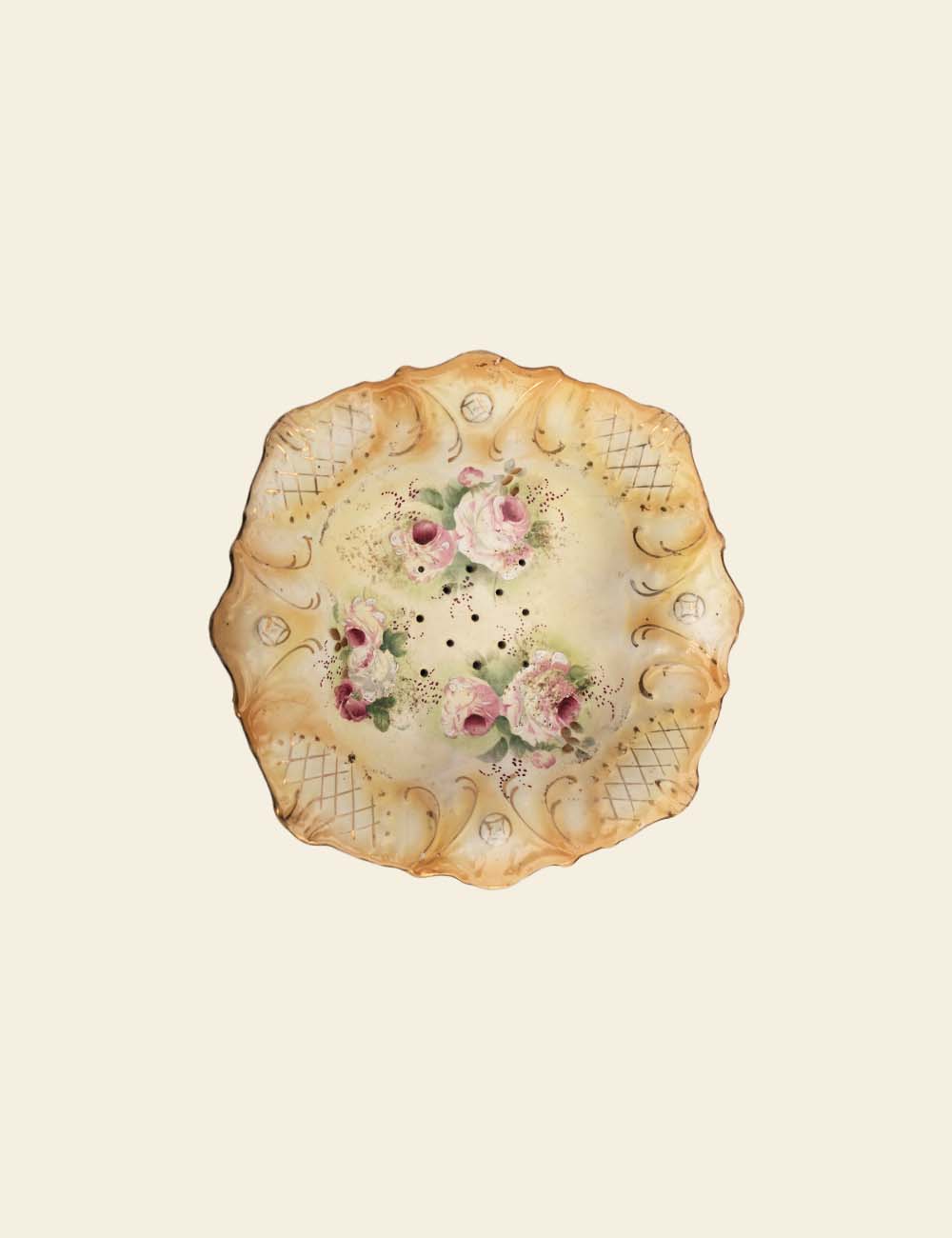 Scalloped Edge Plate