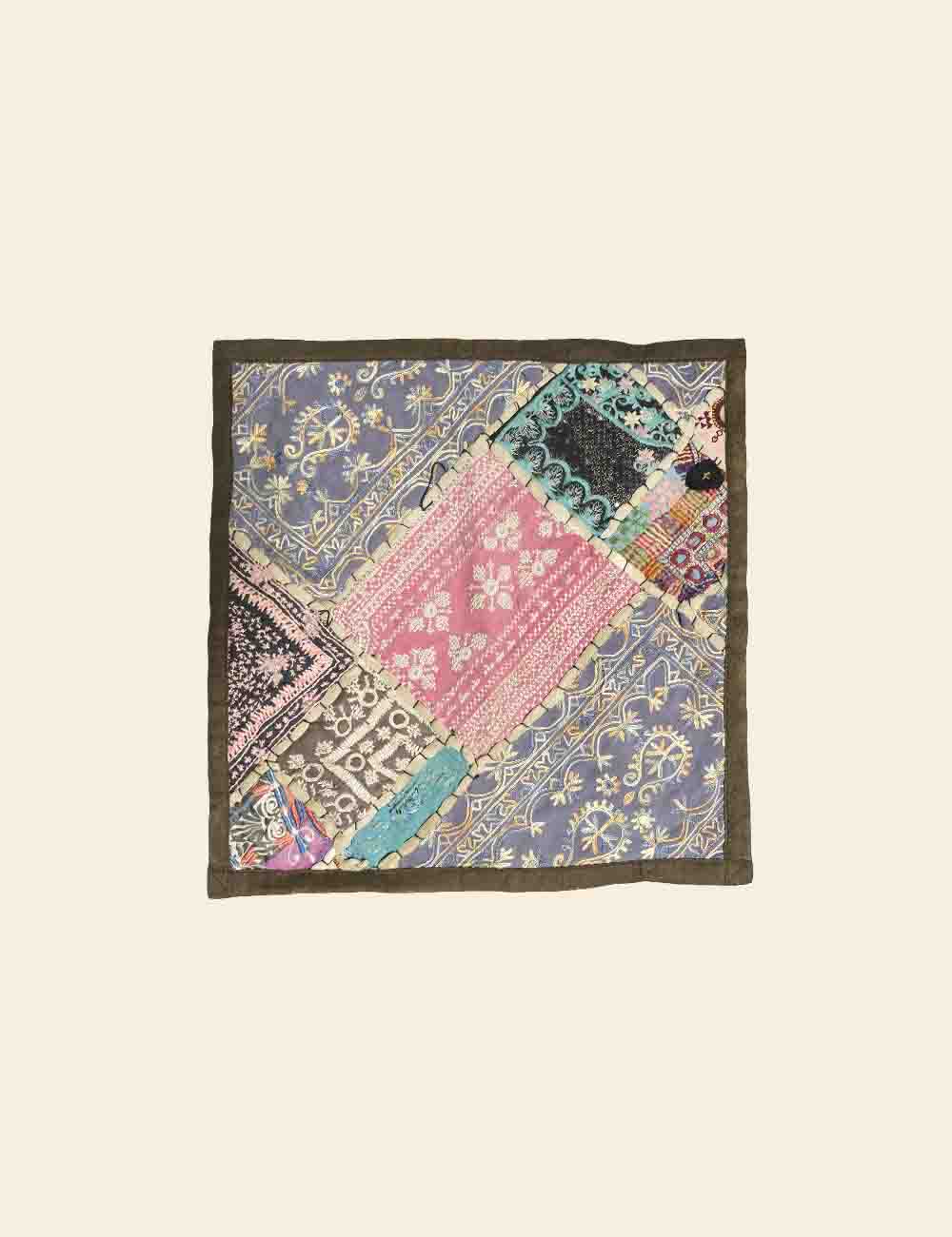 Sindhi Embroidered Cushion Cover