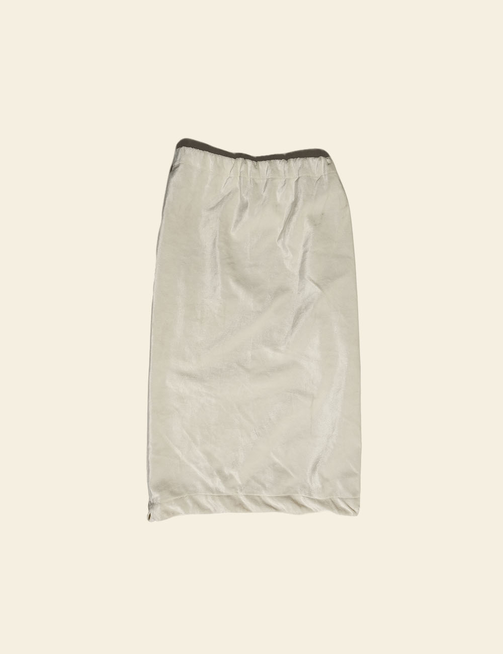 Warm Silver Grey Velvet Back Rest Cover