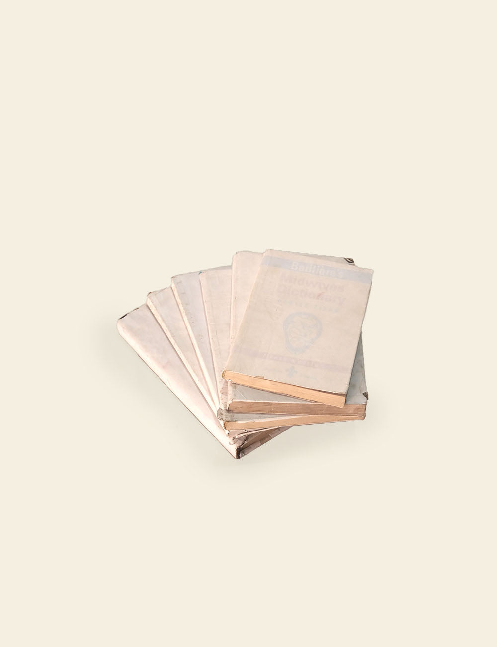 White Cover Books (Stack of 6)