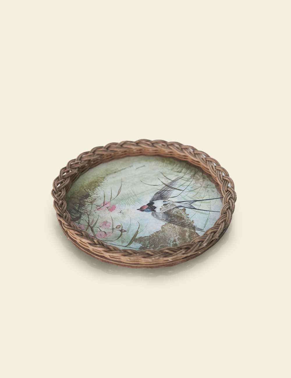 Wicker Serving Tray