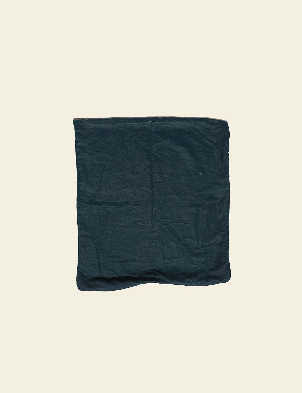 Zinc Blue Viscose Cushion Cover