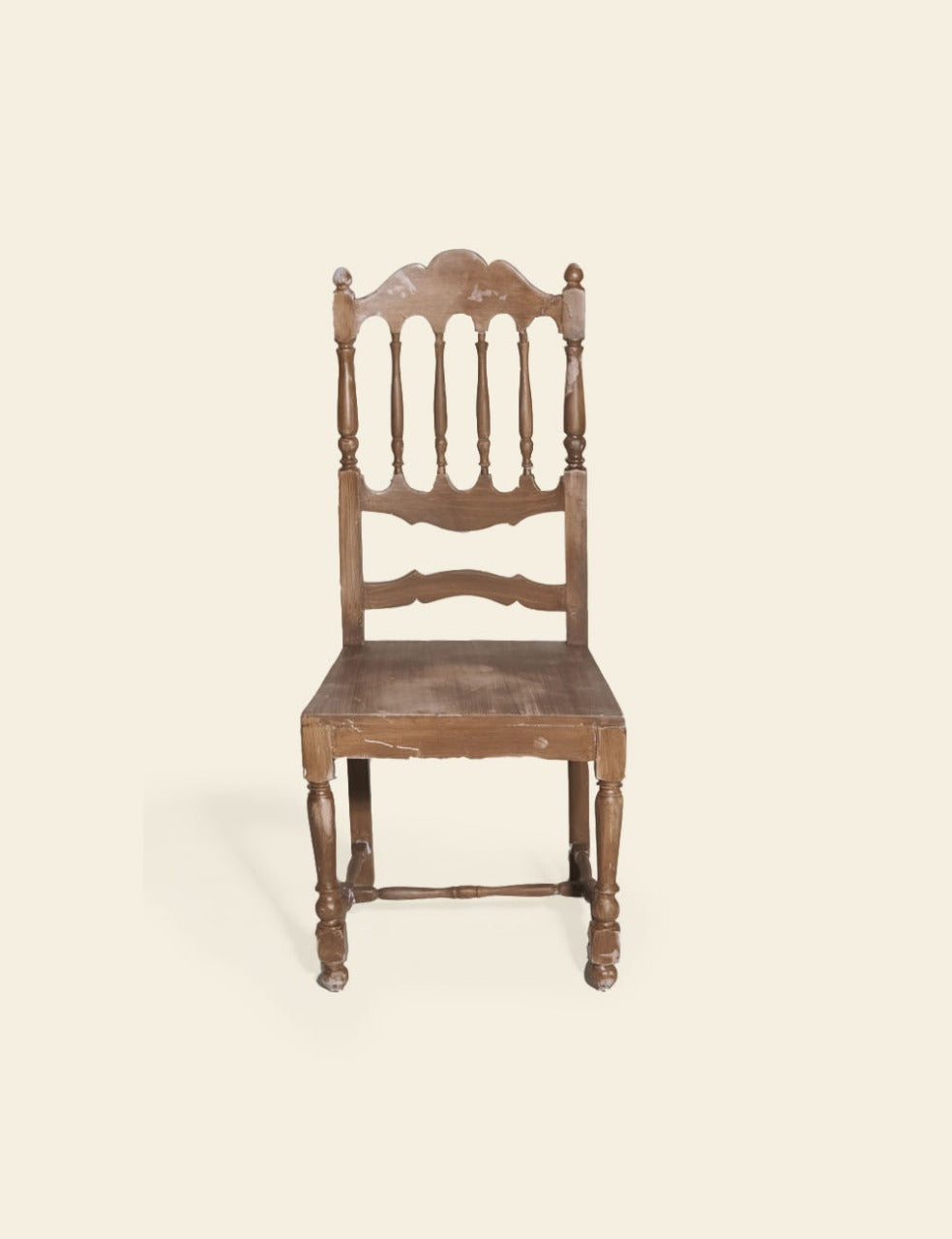 18th Century Ash Banister Chair