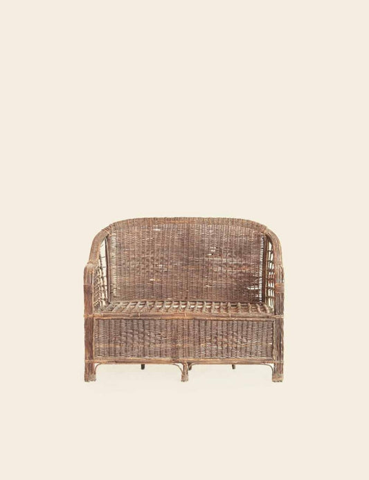 2 Seater Cane Sofa
