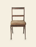 British Wooden Chair with Rustic Charm