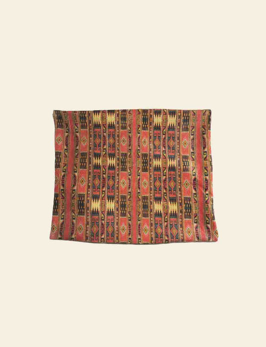 Earthy Tribal Pattern Cushion Cover