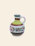 Hand-Painted Ceramic Oil Jar