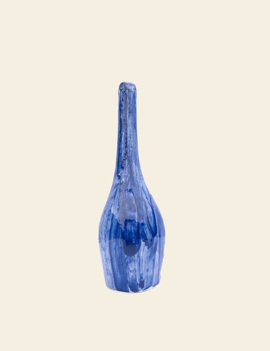 Matte Blue Elegance Vase