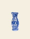Matte Blue Flower Vase