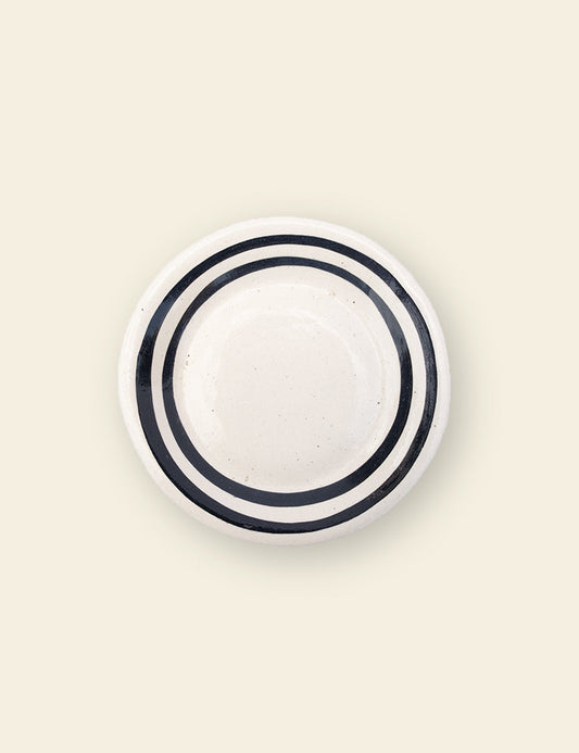 Teal Rings Plate