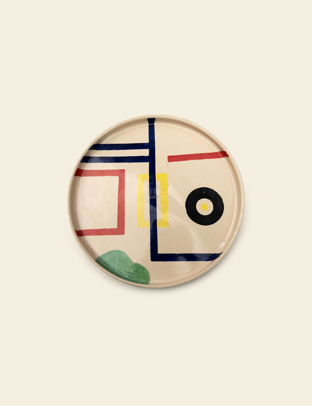 Abstract Design Ceramic Plate