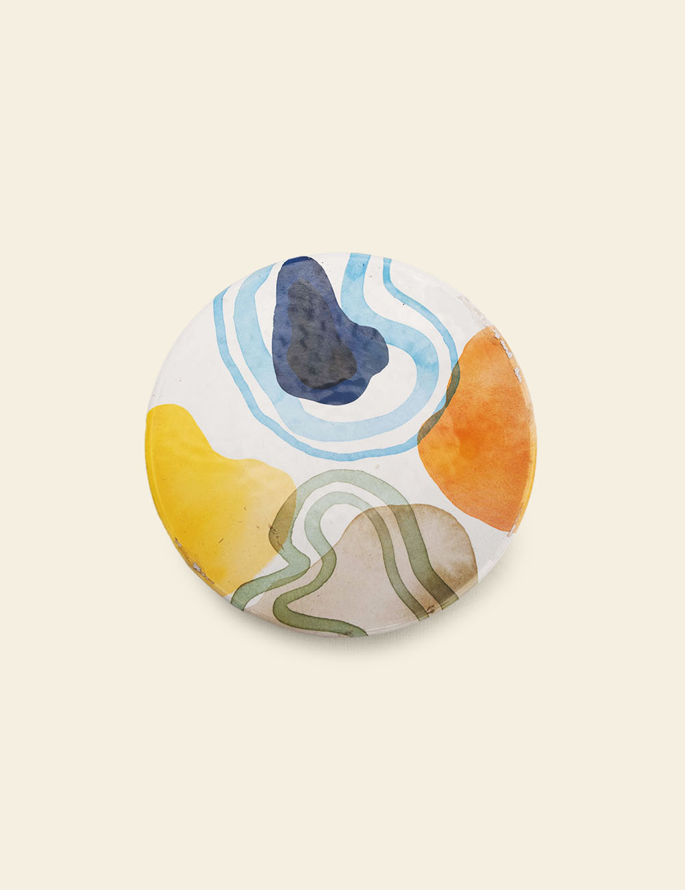 Abstract Design Plate