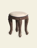 Antique Wooden Ottoman Stool