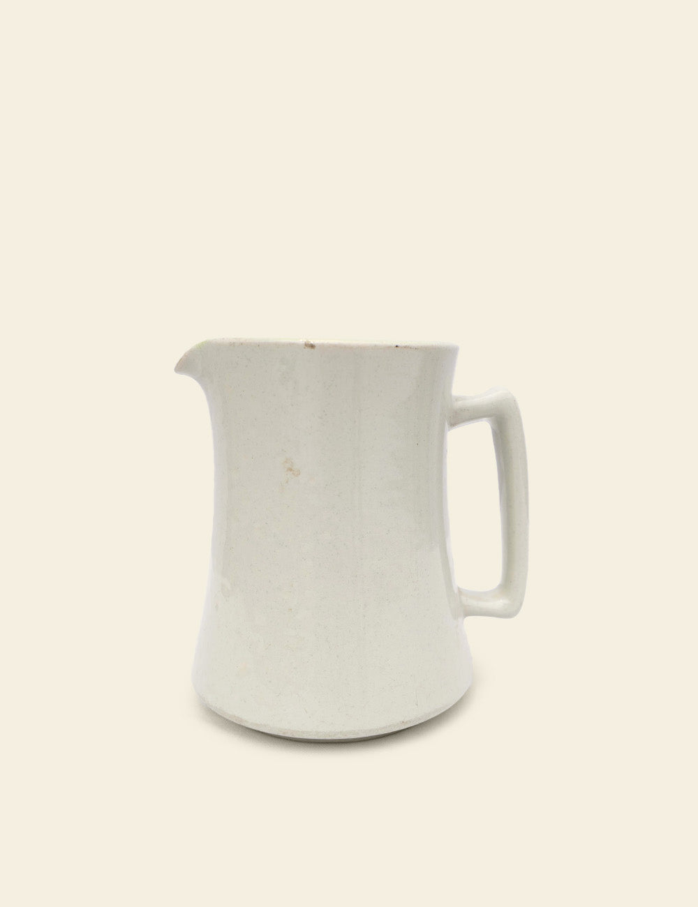 Arabian White Glazed Jug