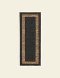 Black & Brown Jute Runner