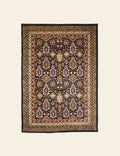 Black and Gold Irani Rug