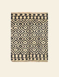 Black & White Tribal Rug