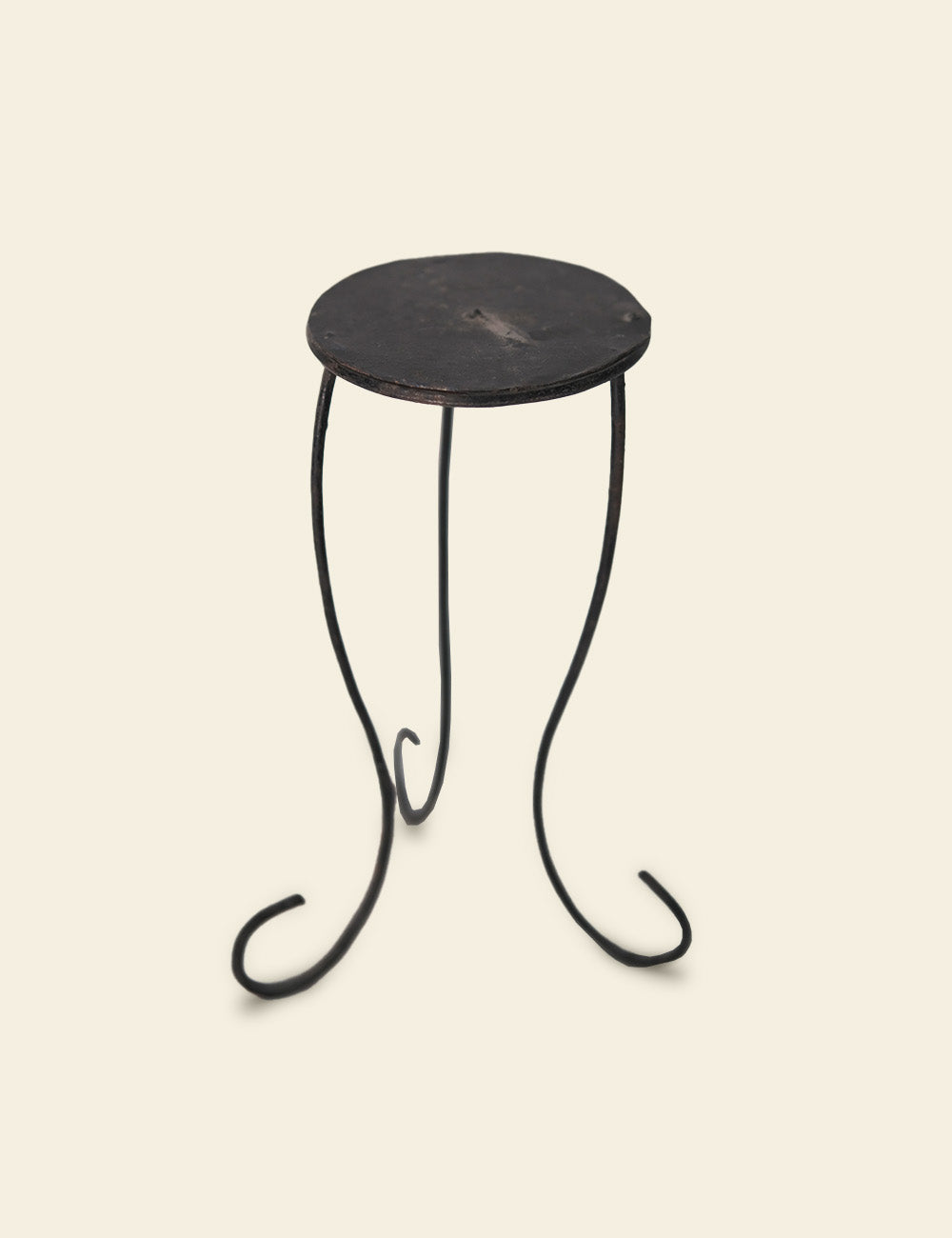 Black Candle Holder