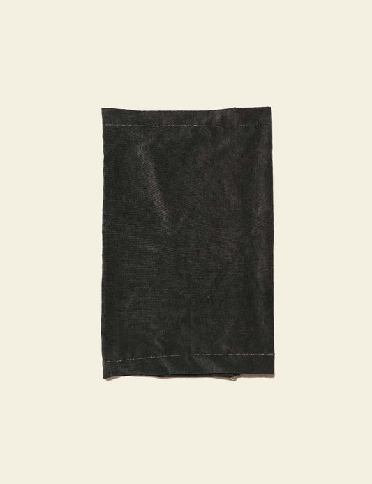 Black Corduroy Back Rest Cover