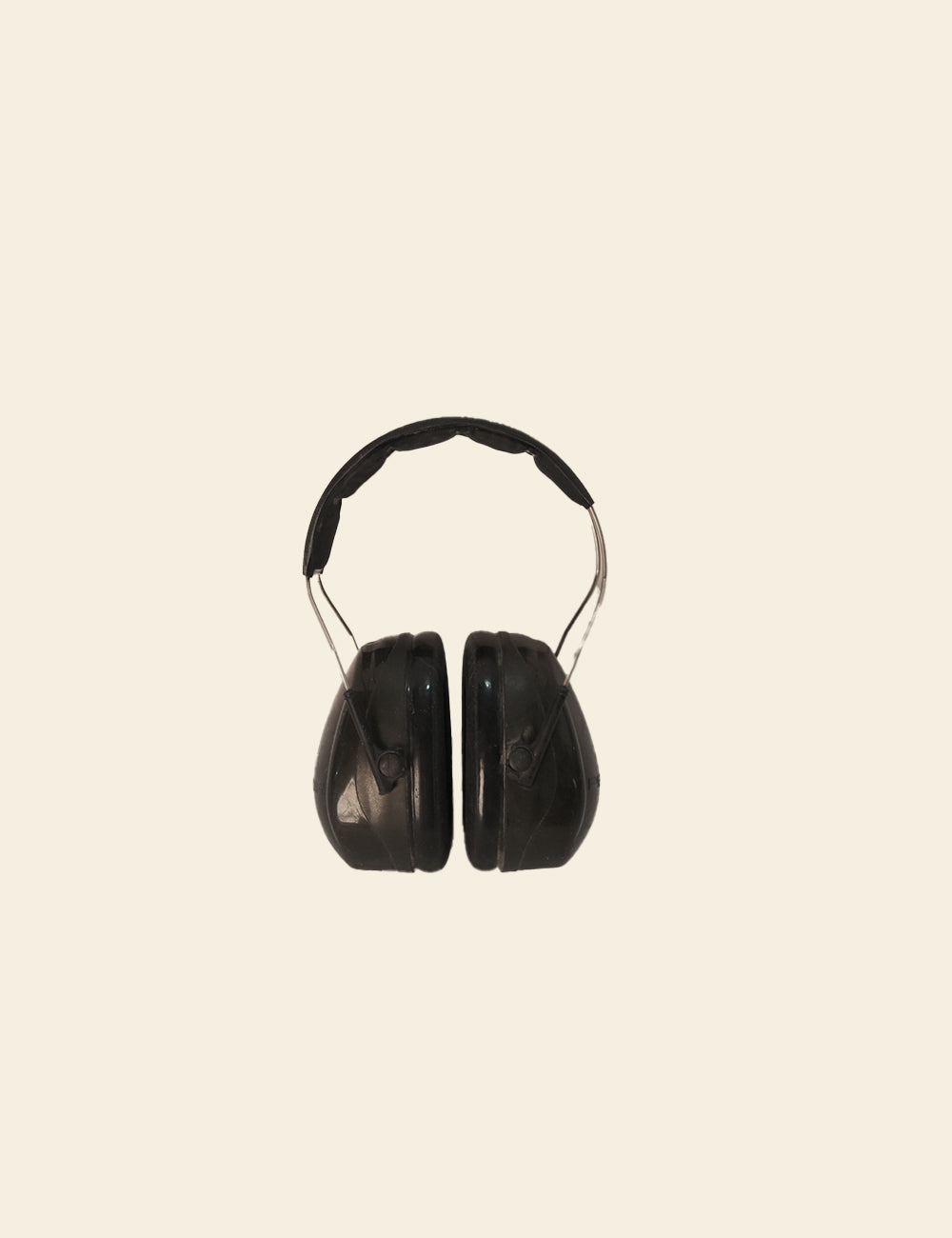Black Hearing Protection Headphones