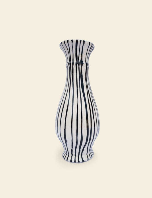 Black Stripe Vase