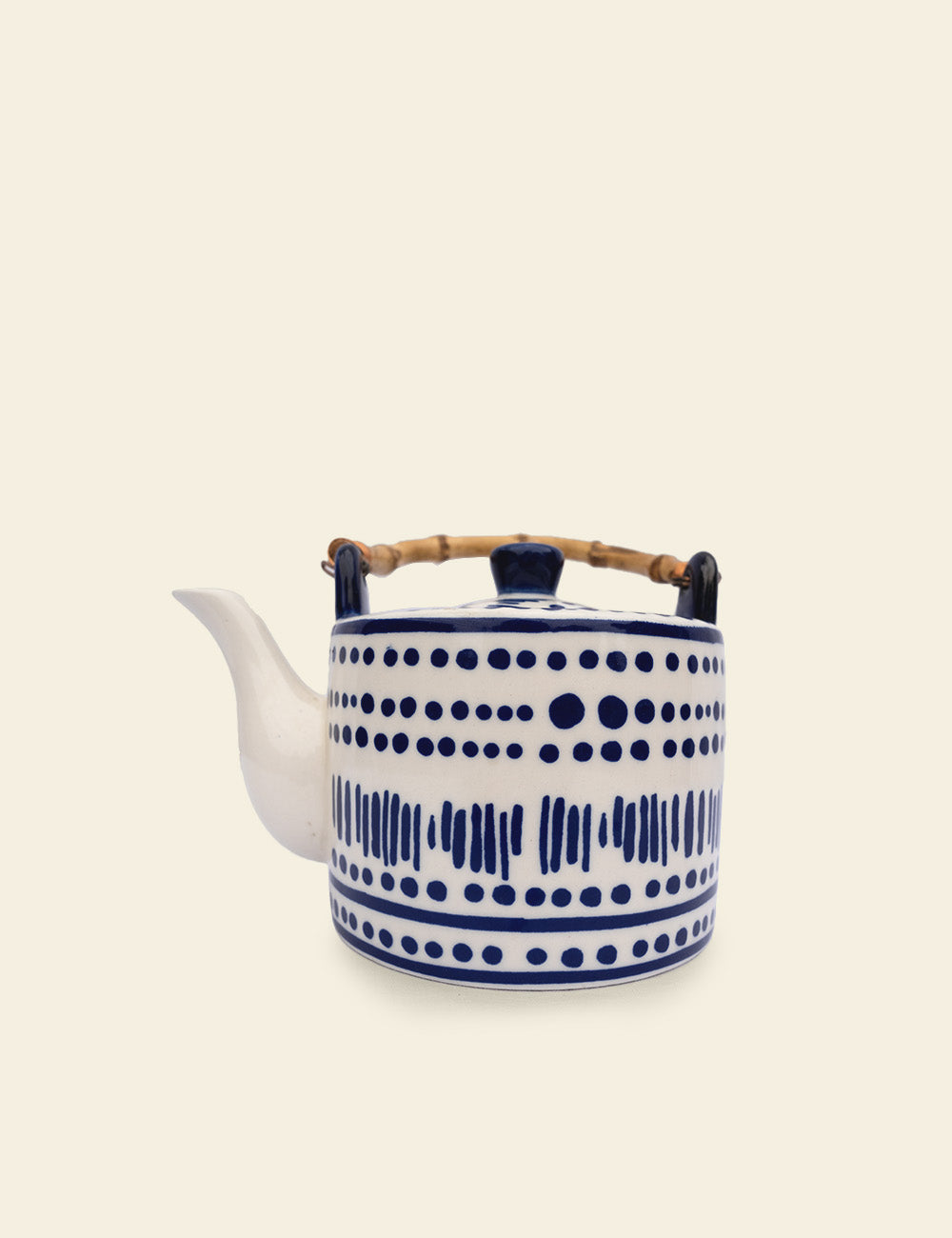 Blue Ceramic Teapot