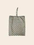 Blue Grey Tribal Pattern Cushion Cover