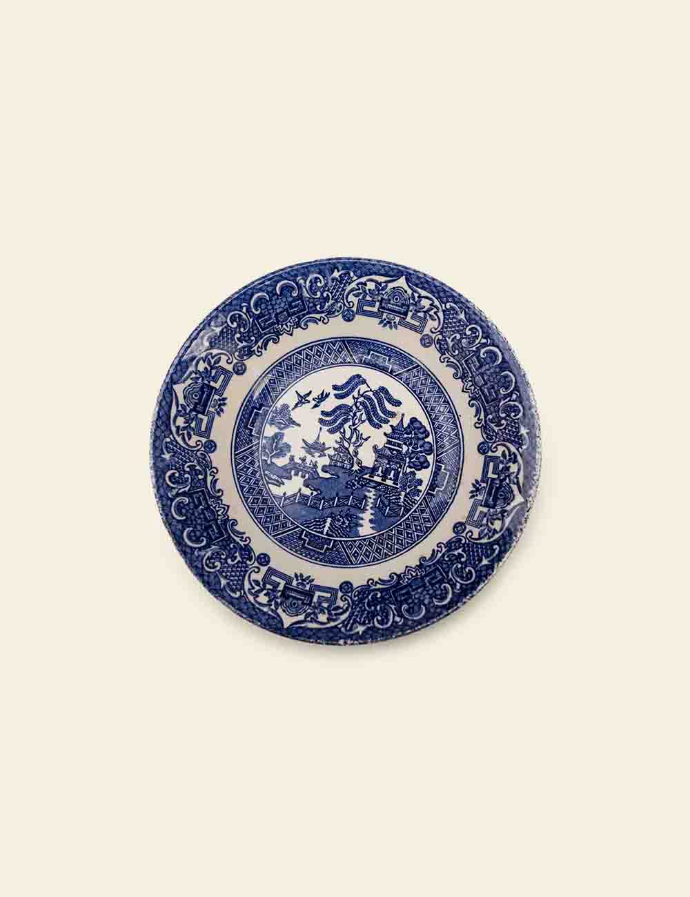 Blue Willow Pattern Dinner Plate